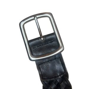 Vintage belt leather woven Arizona brown 48 inches